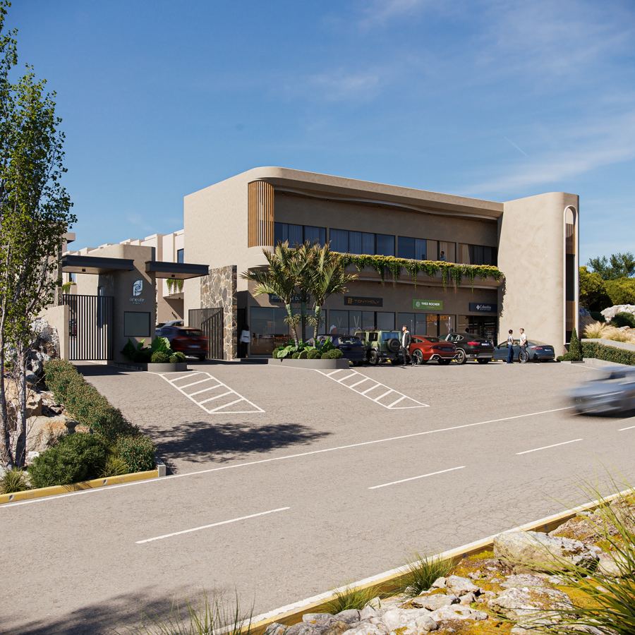 Plaza comercial de Oriente Residencial con locales de doble altura