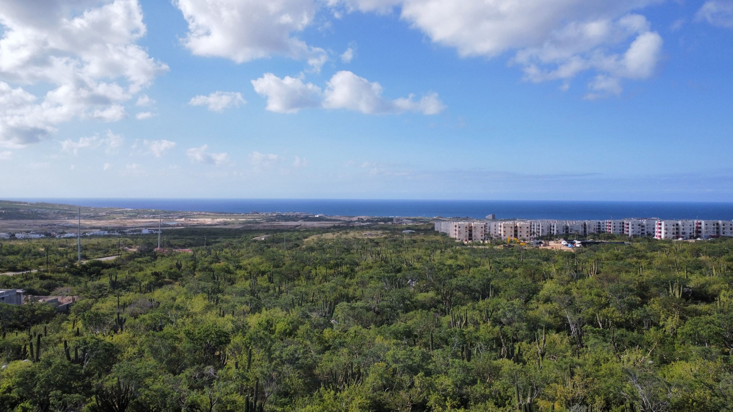 Vista real al Pacífico desde Oriente Residencial